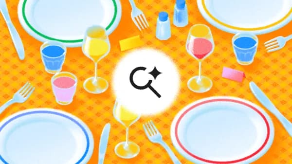 AI di Google Search per organizzare una cena perfetta